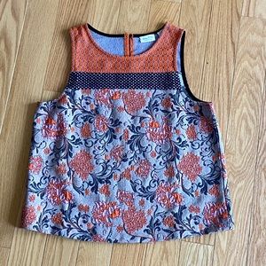 Meadow Rue by Anthropologie printed tank top